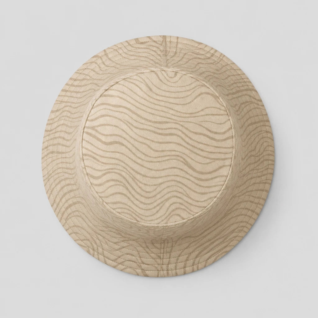Sand Dunes Bucket Hat top view