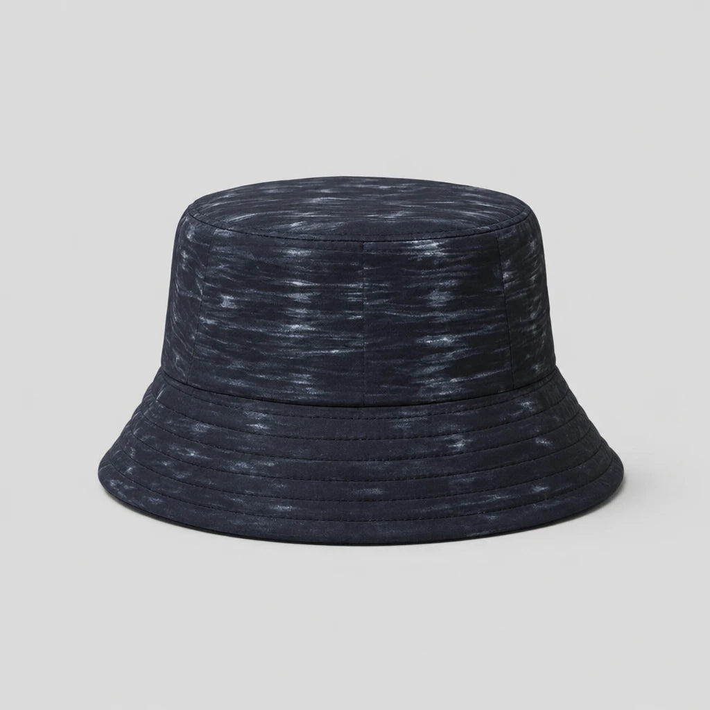 Night Water Ripple Bucket Hat front view