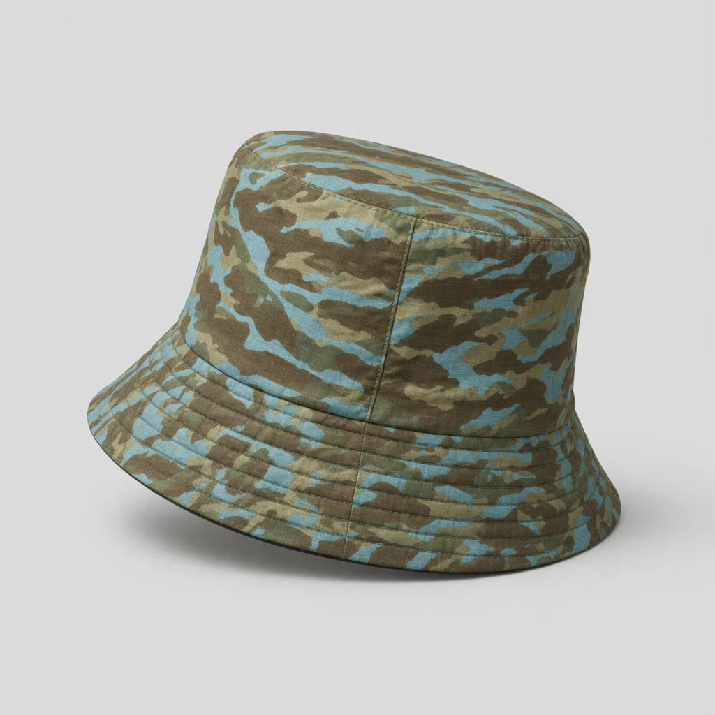 River Camo Bucket Hat side view