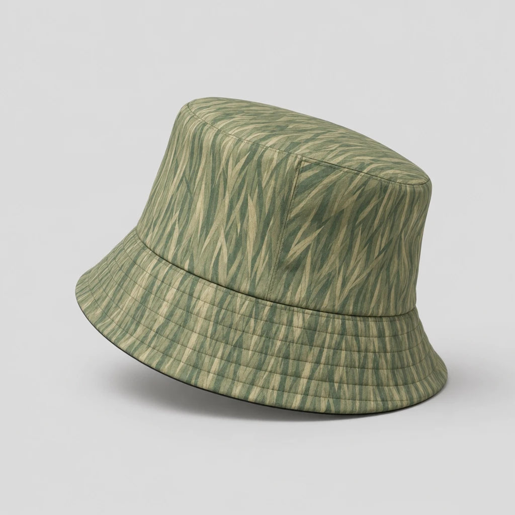 Reed Green Wetland Bucket Hat side view